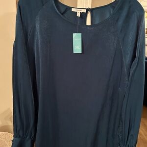 Maurices Deep Blue Blouse